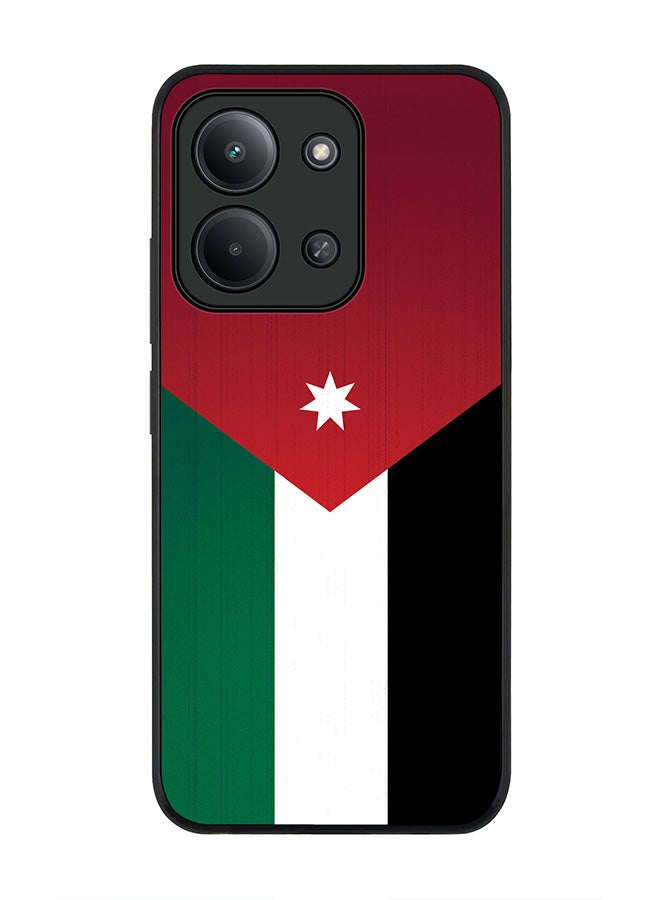 For Xiaomi Redmi 15C 4G Case,Slim fit Camera Protection, Shockproof Thin Phone cover  - Flag Of Jordan